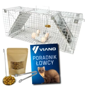 Viano P1 - Żywołapka na kuny, szczury, łasice, norki i tchórze